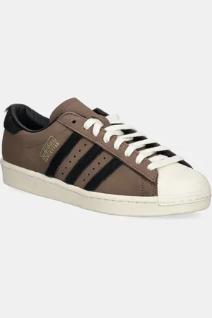 adidas Nubukové tenisky SupeRStar Vintage barva