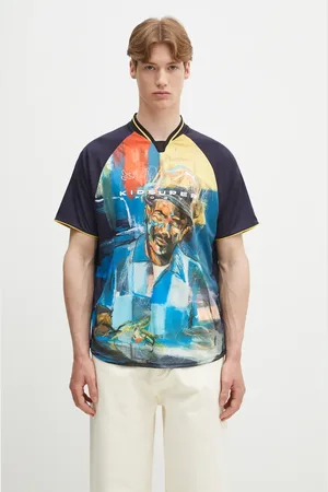 PUMA Tričko x KIDSUPER Graphic Jersey tmavomodrá barva