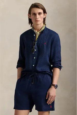 Ralph Lauren Lněná košile pánská
