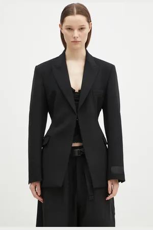 Vetements Vlněné sako Hourglass Tailored barva