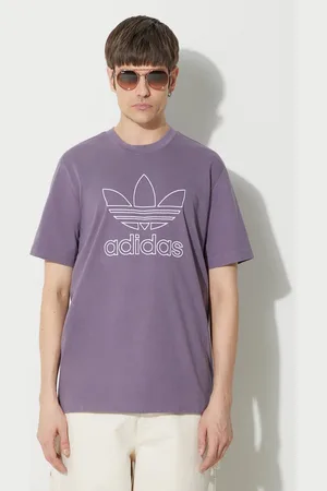 adidas Bavlněné tričko Trefoil Tee barva