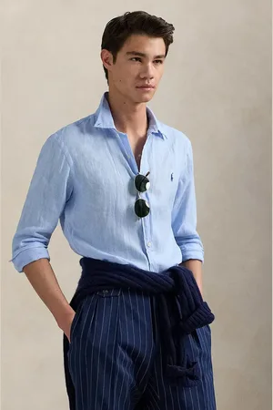 Ralph Lauren Lněná košile pánská