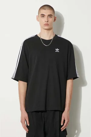 adidas Bavlněné tričko Adicolor Oversize barva