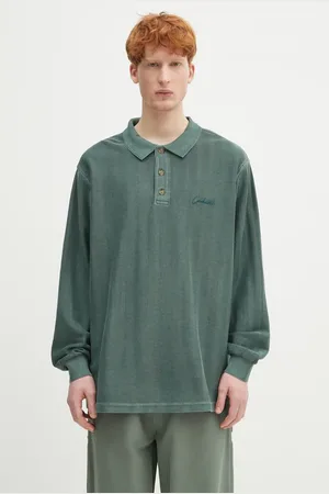 Carhartt Bavlněné tričko s dlouhým rukávem L/S Morrison Rugby Shirt barva