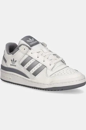 adidas Kožené tenisky Forum Low barva