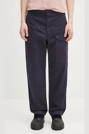 HUMAN MADE Bavlněné kalhoty Straight Cargo Pants pánské