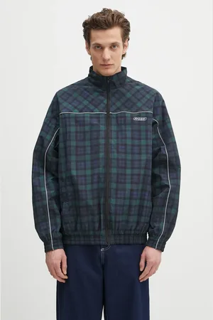 MARTINE ROSE Bunda Oversized Track zelená barva
