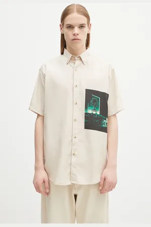 ARIES Košile Motel Graphic Work Shirt barva