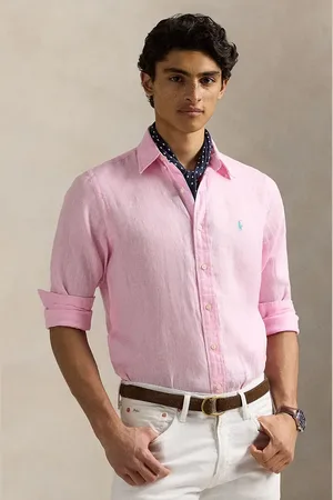 Ralph Lauren Lněná košile pánská