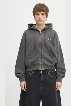 Carhartt Bavlněná mikina Hooded Nelson Jacket dámská