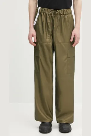 Rains Kalhoty Cargo Rain Pants Wide W3 pánské