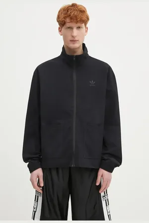 adidas Bavlněná mikina Essentials Seersucker Track Top pánská
