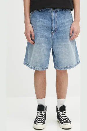 Carhartt Bavlněné riflové kraťasy OG Single Knee Short pánské