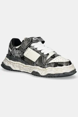 Maison Mihara Yasuhiro Kožené tenisky Keith Shoes barva