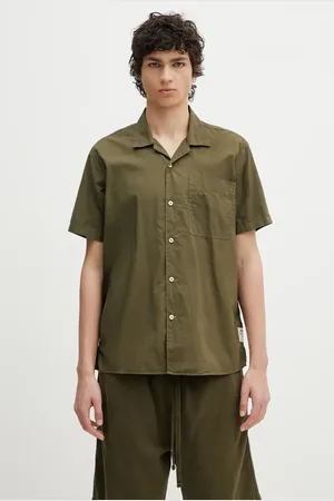 Barbour Bavlněná košile Holywell Poplin S/S Relaxed Fit Shirt pánská