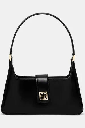 ANINE BING Kožená kabelka Lou Shoulder Bag barva