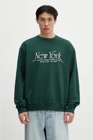 Sporty & Rich Bavlněná mikina Ny94 Crewneck barva