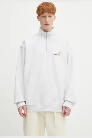 Carhartt Mikina Half Zip American Script Sweat pánská