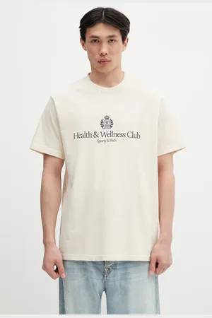 Sporty & Rich Bavlněné tričko H&W Crest barva