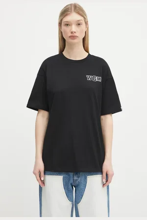 A Bathing Ape Bavlněné tričko Big Shark Oversized dámské