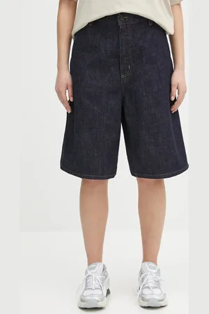Carhartt Džínové šortky Brandon Single Knee Short dámské