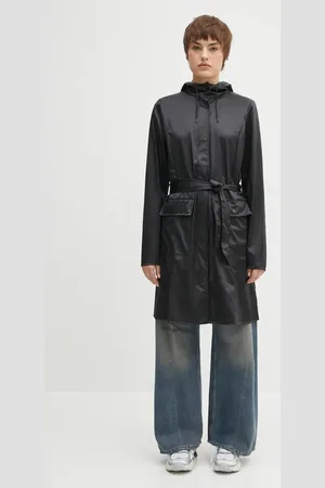 Rains Bunda Curve Long Jacket W3 barva