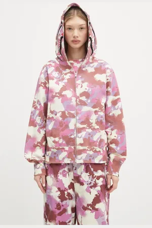 A Bathing Ape Bavlněná mikina Map Camo Shark Full Zip dámská