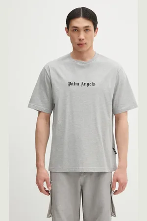 Palm Angels Bavlněné tričko Classic Logo Slim pánské