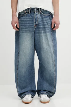 Evisu Džíny Kamon Leather Applique pánské