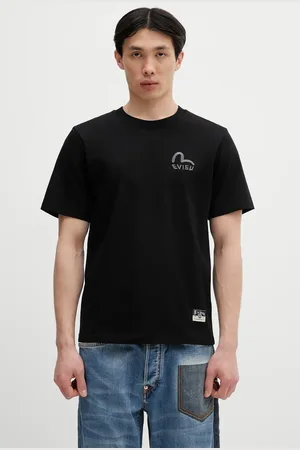 Evisu Bavlněné tričko Logo EMB SS pánské