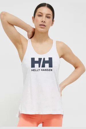 Helly Hansen Bavlněný top bílá barva
