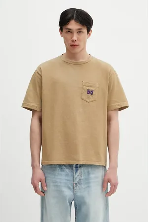 Pins & Needles Bavlněné tričko S/S Papillon Emb. Pocket pánské