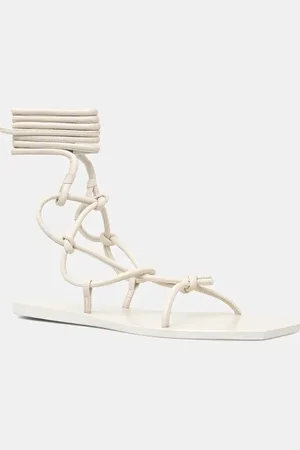 Rick Owens Kožené sandály Penta dámské