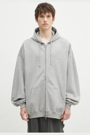 Vetements Mikina Embroidered Logo Oversized pánská