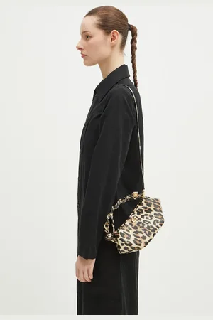 Ganni Kabelka Bou Bag Mini Print barva