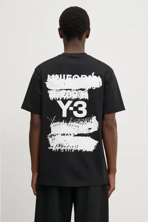 Y-3 Bavlněné tričko Graphic SS Tee barva