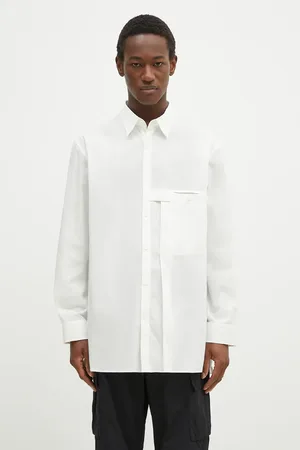 Y-3 Košile Pleated Pocket Shirt pánská