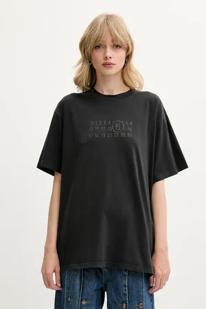 Maison Margiela Bavlněné tričko dámské