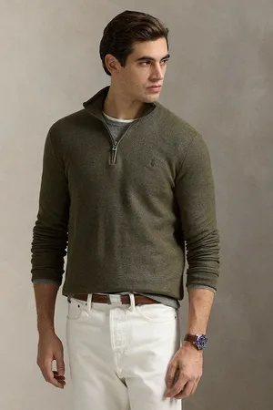 Ralph Lauren Bavlněný svetr černá barva