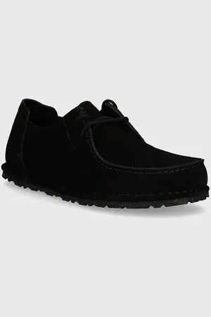 Birkenstock Nubukové polobotky Utti Lace barva