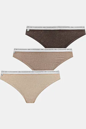 Lacoste Tanga 3-pack růžová barva