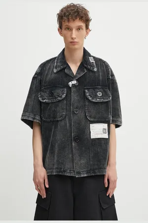 Maison Mihara Yasuhiro Bavlněná košile Amateur Sewn S/S Shirts pánská
