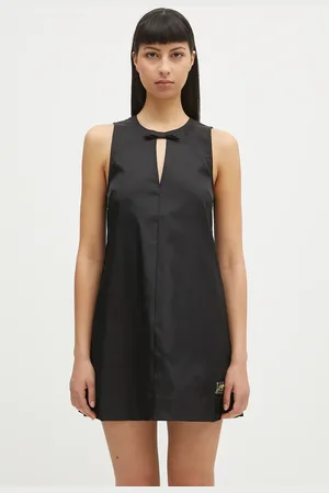 Ganni Šaty Duchesse Nylon Mini barva