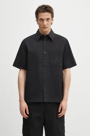Axel Arigato Bavlněná košile Stitch Embroidered Shirt pánská