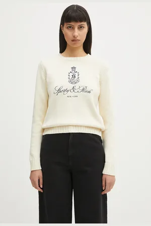 Sporty & Rich Bavlněný svetr Vendome Knitted dámský