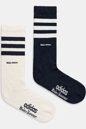 adidas Ponožky x WB 3S Sock 2-pack tmavomodrá barva