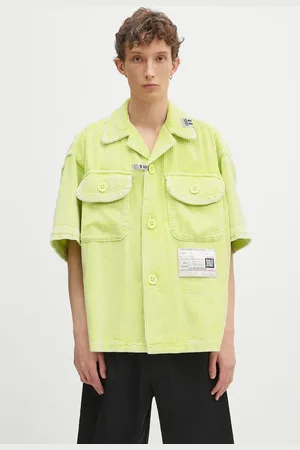 Maison Mihara Yasuhiro Bavlněná košile Amateur Sewn S/S Shirts pánská