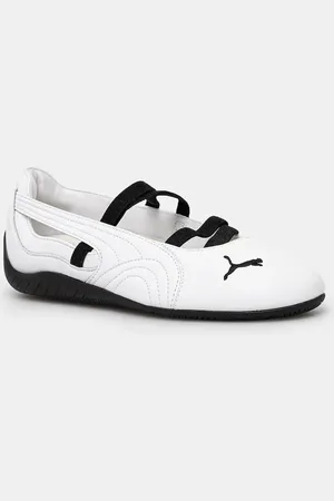 PUMA Kožené baleríny Speedcat Ballet barva