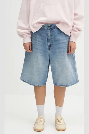 Carhartt Džínové šortky Brandon Single Knee Short dámské
