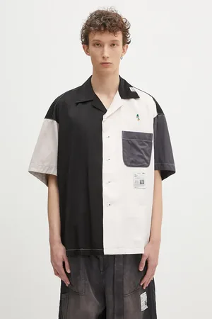 Maison Mihara Yasuhiro Košile Crazy Pattern S/S Shirts pánská
